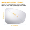 Mazda CX-5 Heated Right Side Mirror Glass w/ Backing Plate (2013-2014)