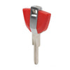 BMW G310R G310GS C650GT C600 F700GS F800GS Uncut Blank Key Blade Red