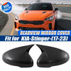 KIA Stinger Carbon Black OX Horn Rearview Side Mirror Covers (2018-2022)