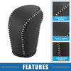 Honda Accord 2018-2022 Black Gray Stitches Gear Shifting Knob Cover