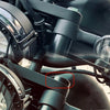 Honda GB350 / GB350S / CB350 / CB350S Black Upper Fork Cover Caps (2021-)