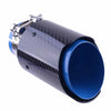 Car Exhaust - 2.5" Inlet, 3.5" Outlet 63mm Tail Pipe Tip