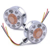 Car Tail Turn Signal 24V LED Double Face Round Side Marker Lights