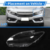 Toyota Prius Front Left Headlight Lens Cover (2010-2012)