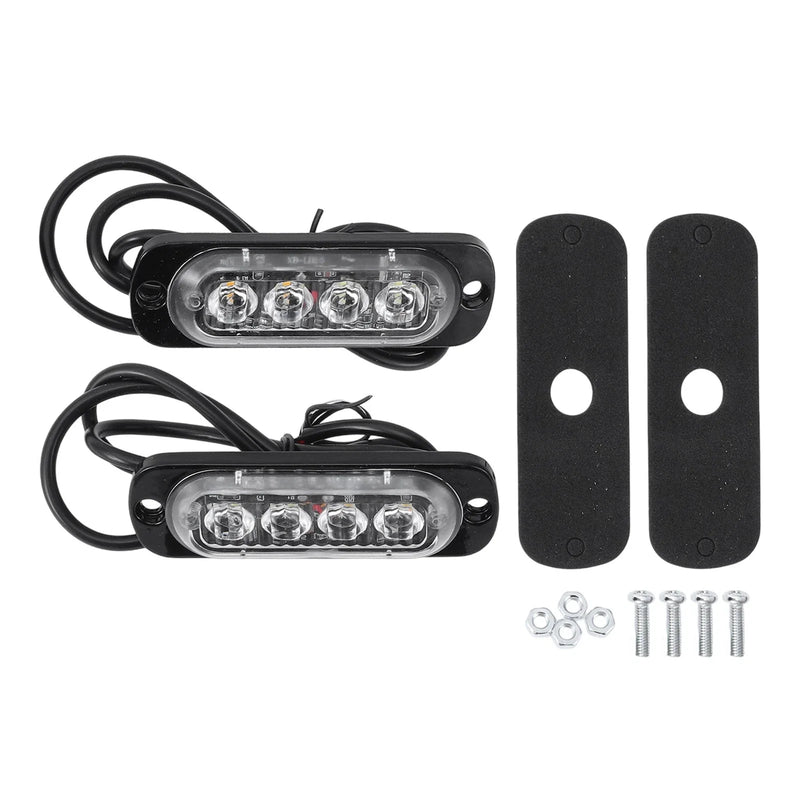 Car Motorcycle 2 x License Plate Light / 12V / Tag Lamp