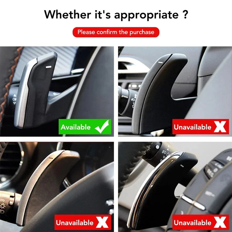 Peugeot 508, 3008, 5008 Steering Wheel Shift Paddle Extensions (2008-2023)