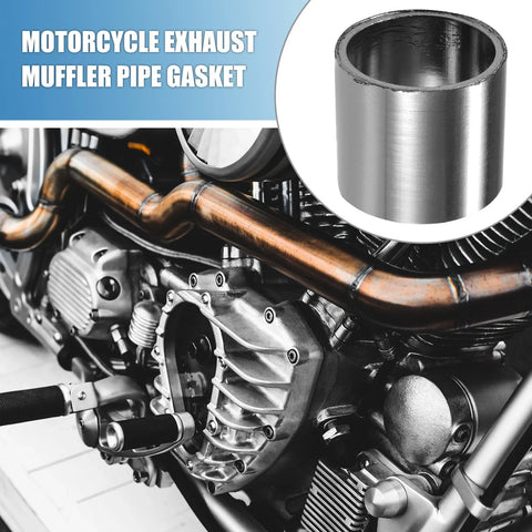 Motorcycle Gasket / 2 x Exhaust Muffler Gasket 30mm ID Silencer Connector
