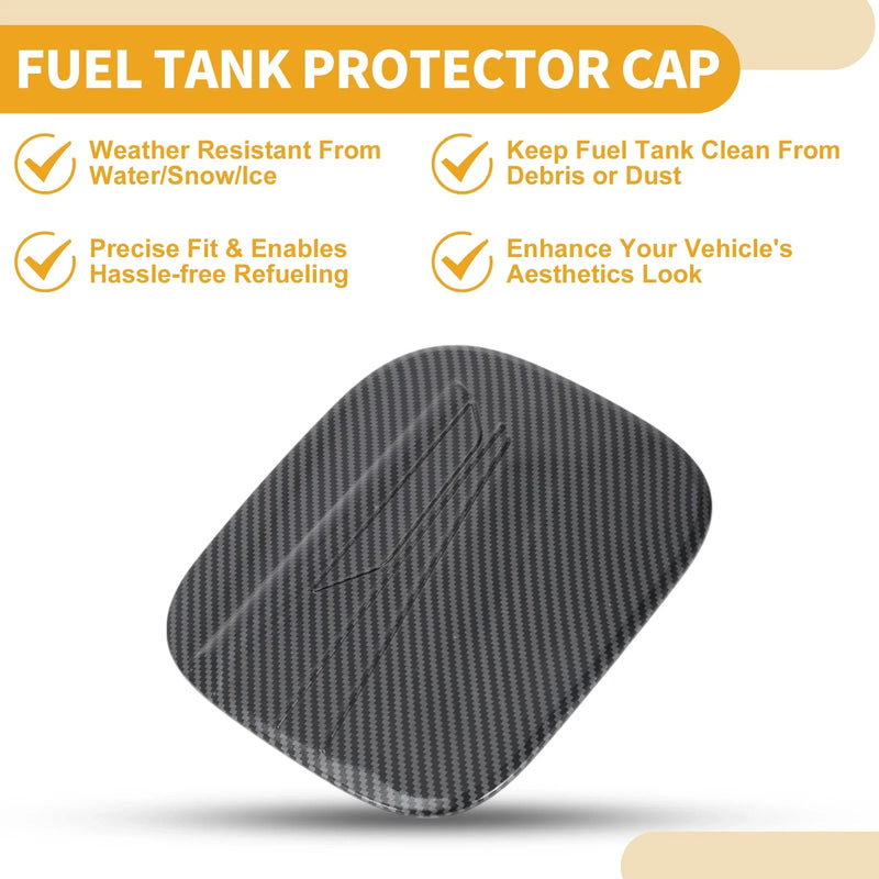 Toyota Highlander Fuel Tank Door Cap  Adhesive Carbon Fiber (2022-2025)