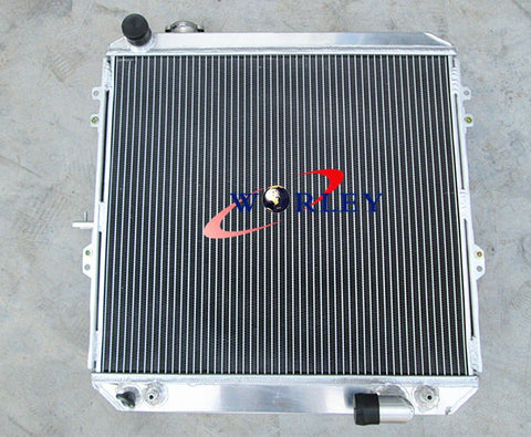 Toyota Hilux LN106 LN111 Row Aluminum Alloy Radiator & Fan Shroud (88-97)