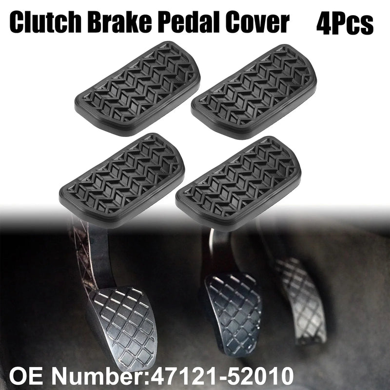 Toyota RAV4 4pcs Anti-Slip Brake Clutch Pedal Covers (2013-2023)