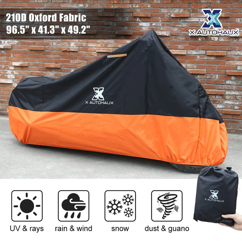 XL / 210D Oxford Outdoor / Motorcycle Cover