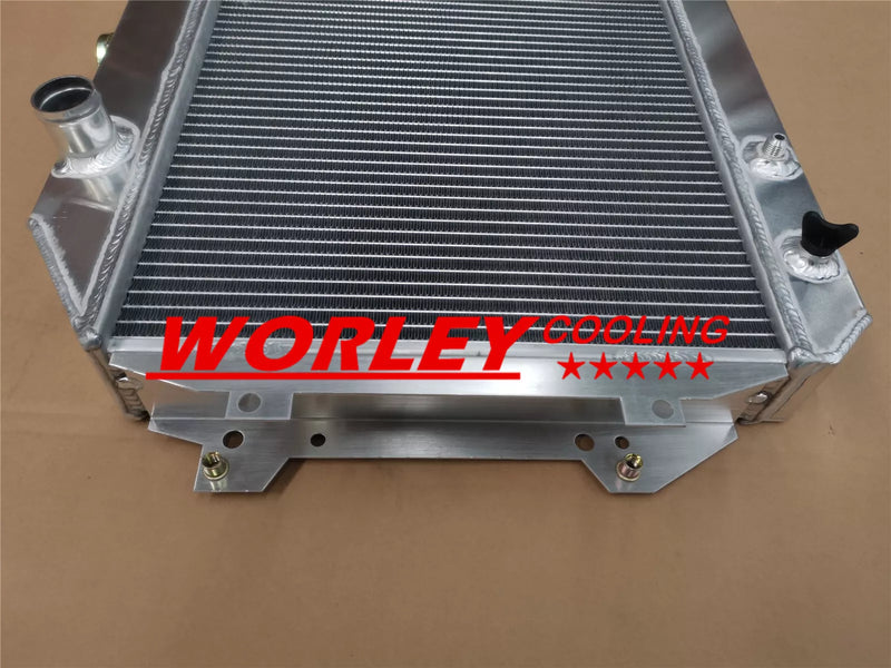 Datsun 240Z L24 2.4L L6 3 Row Aluminum Radiator & Fans (1970-1973)