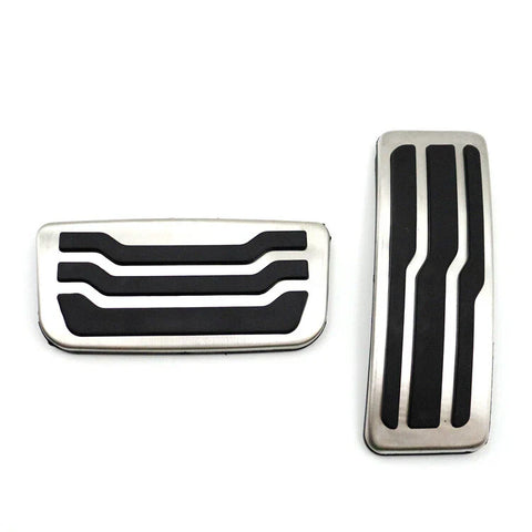 Ford Ranger Everest Foot Brake Gas Pedal Pad Covers (2016–2022)