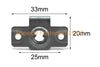 Yamaha Ducati Honda Moto carenatura Viti Originale 4x dzus Rivetto Su Clip
