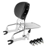 Indian Chieftain Roadmaster Chrome Sissy Bar Spools (2014-2022)