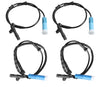 MINI Cooper 4PCS ABS Wheel Speed Sensor Front Rear Left Right (2001–2006)