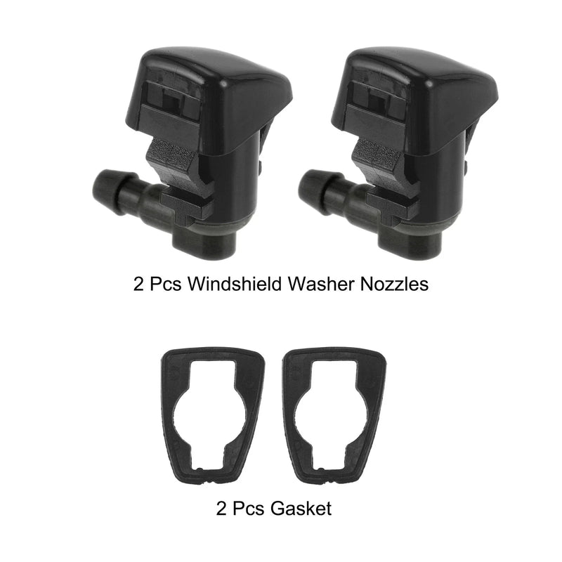 Jeep Cherokee 2 x Front Windshield Washer Nozzles (2014-2019)