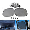 Car Windshield Sun Shade Umbrella Front Visor L Size Silver