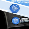 Ford Mustang (2015-2021) Blue Engine Start Stop Ignition Button Cover