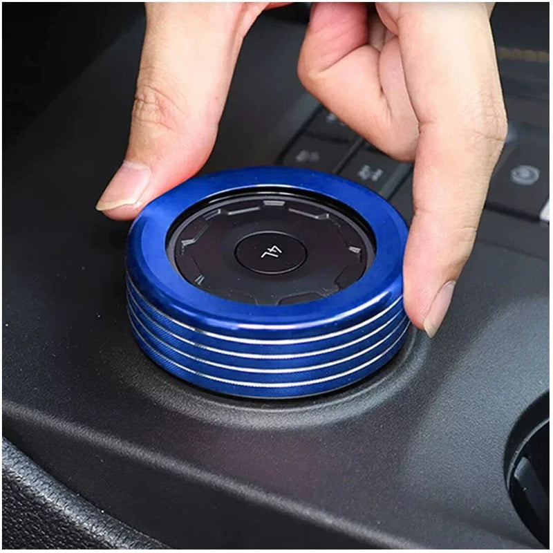 Ford Ranger Raptor Blue Drive Mode Adjustment Knob Ring Cover (2019-2023)