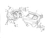 Lotus Elise S2 Stainless Front/Rear Clam Shells + Tray Fixings (2001–2011)