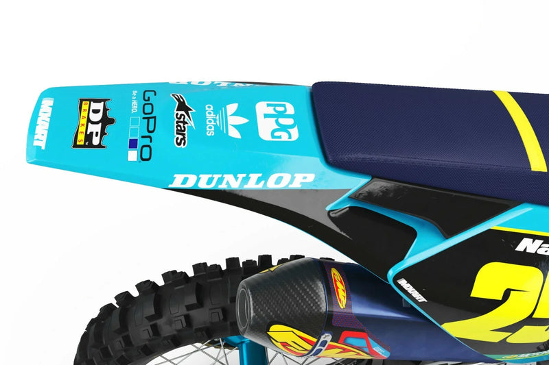 Husqvarna TC 50 (2017-2023) Decals Custom Graphic Kit BOOST STYLE