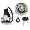 Ducati Hypermotard Ignition Key Switch & Fuel Tank Cap Lock Set (2010-2012)