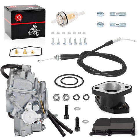 Yamaha YFM350X Warrior 93-04 Carburetor & Intake Manifold & Throttle Cable