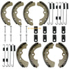 Kawasaki Mule 2510 2520 Brake Shoes Front&Rear Pins (1993–2000)