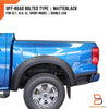 Ford Ranger 2022-2023 XL XLT XLS Sport Matte Black Fender Flares