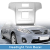 Toyota Corolla Front Headlight Trim Bezel (2019–2020)
