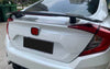 Honda Accord Sedan with Lights Universal Rear Glossy Black Wing Spoiler