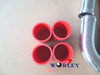 3" 76mm Aluminum Universal Intercooler Turbo Piping & RED Hose Kits