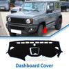 Hyundai Santa Fe Sport (2013-2018) Black Blue Dashboard Cover Mat