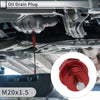 Car Motorcycle Boat M20x1.5 Engine Oil Drain Plug with Gasket 1 Set