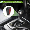 Honda Civic (2016-2021) Black Carbon Fiber Car Gear Shift Knob Cover 1 Pcs