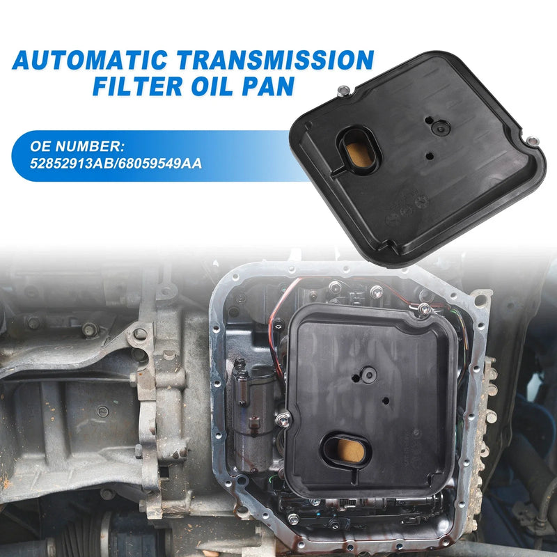 Jeep Transmission Fluid Filter Oil Pan