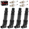 Suzuki GSX-R600 / 750 / 1000 4pcs Ignition Coils & Iridium Plugs (2004-2010)