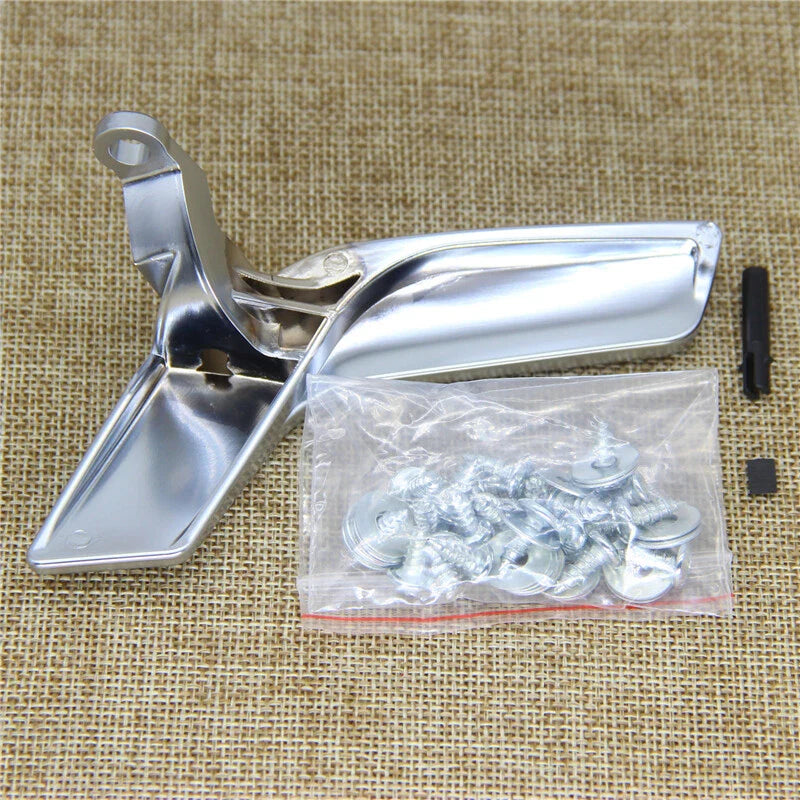 C250 / C300 Matte Silver Left Driver Door Handle Repair Kit (2007–2014)