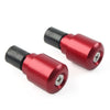 HONDA CBR1000RR CNC Motorcycle Handlebar Grips Bar End Slider Caps  Red