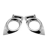 Toyota Highlander Chrome Front Fog Light Lamp Cover Trim (2014-2016)