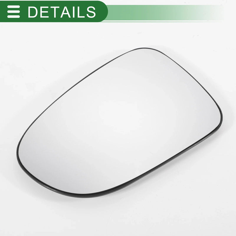 Ford Galaxy Left Side White Convex Heated Mirror Glass (1995-2006)