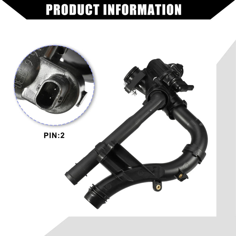 Mercedes-Benz E300 Engine Coolant Thermostat Housing (2008-2021)