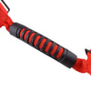 Jeep Wrangler 4 x Red Car Roof Roll Bar Holder Handle (CJ, YJ, TJ, JK, JL)