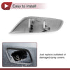 Volvo XC60 (2009-2013) White Front Right Bumper Trim Nozzle Cover