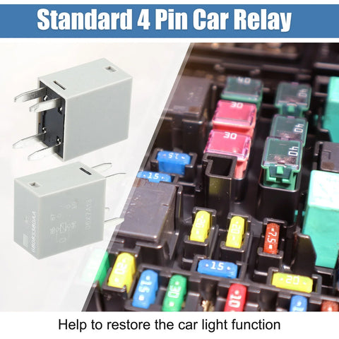 Dodge Ram Jeep 2 x 4 Pin Automotive Power Relay 68083380AA 12VDC