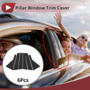 Hyundai IX35 2022-2024 Black Door Pillar Window Trim