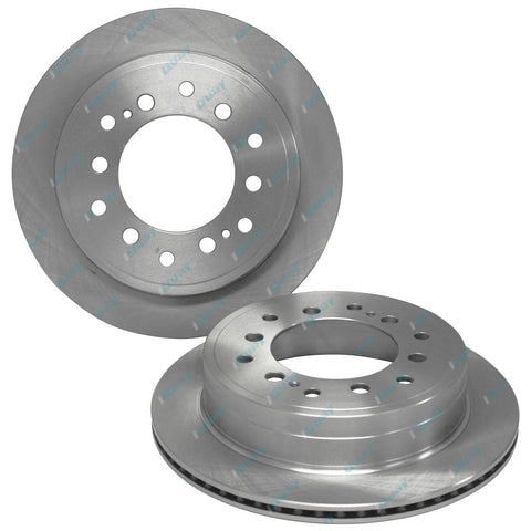 Toyota Landcruiser Prado KZJ95 RZJ95 VZJ95 1996-2002 2 Rear Brake Rotors