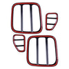 Jeep Renegade 4 x Tail Light Rear Lamp Trims (2015-2017)
