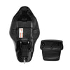 Harley Touring Glide Black Driver Passenger Seat w/ Backrest (2014-2023)